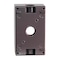 Sigma Engineered Solutions Electrical Box, Outlet Box Type, 1 Gang, Die-Cast Metal, Rectangular Shape 14250BR - alternate 4